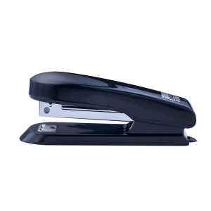 Степлер пластиковий на 15 арк BuroMax (скоби № 10) чорний (BM.4100-01)