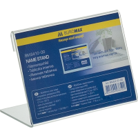 Табличка інформаційна 1-стороння 90 х 60 мм (BM.6410-00)