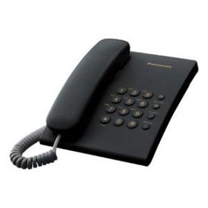 Телефон PANASONIC KX-TS2350UAB (черный корпус)