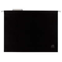 Файл подвесной пластик A4 BuroMax черный (12 шт) (ВМ.3360-01)