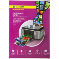 Фотобумага глянцевая A4 180 г/м кв 100 л BuroMax (BM.2220-4100)
