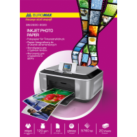 Фотопапір глянсовий A4 200 г/м кв 20 арк BuroMax (BM.2220-5020)