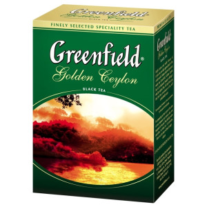 Чай чорний (круп.лист) Greenfield Golden Ceylon, 200 гр