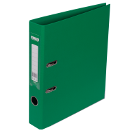 Регистратор 5 см А4 Buromax Elite 2стор покрыт, метал окант, зеленый (BM.3002-04c)