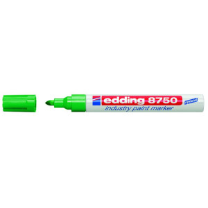 Маркер лакирующий (универс) зеленый 2-4 мм Edding 8750