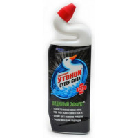Засіб для чищення сантехніки, 500 мл Туалетне каченя 5 в1 (видимий ефект), чорний (4823002004199)