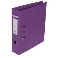 Реєстратор 7 см А4 Buromax Elite 2стор покриття, метал окантовка, бузковий (BM.3001-26c)