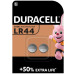 Батарейка-таблетка AG13 (LR44) Duracell LR44 / V13GA / A76 * 2 (5000394504424 / 5007795)