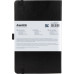 Записная книга А5 96 л клетка Axent Partner обл. винил черный (8201-01-A)