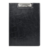Папка-планшет з верхнім зажимом під шкіру (А4) AXENT Xepter (кліпборд) чорна (2514-01-a)