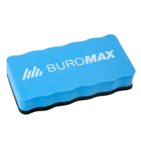 Губка магнітна Buromax 110 х 58 х 21 мм для сухостиральних дошок (BM.0074)