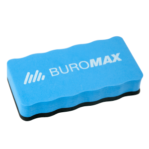 Губка магнитная Buromax 110 х 58 х 21 мм для сухостираемых досок ассорти (BM.0074-02)