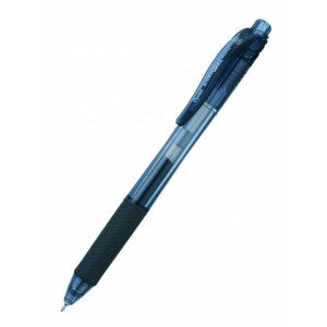 Ручка автомат ролер Pentel Energel, з грипом, 0,5 мм, чорна (BLN105-A)