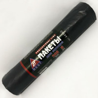 Мішки для сміття 240 л х 5 шт 90 х 125 см 40 мкм чорні Z-BEST (44560)