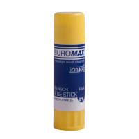 Клей-олівець 21 гр BuroMax основа PVA (BM.4904)
