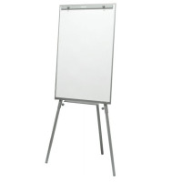 Фліпчарт-дошка сухостир-магнітна, на тринозі, 65 х 100 см, Ukrboards (UB-FT65x100W)