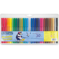 Набор фломастеров Centropen 7790 1-2 мм 30 цв (на водной основе) (7790/30 ТП)
