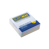 Блок паперу для нотаток "Зебра" JOBMAX 90х90х30мм, не скл.