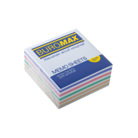 Блок бумаги для заметок 90х90х40мм Зебра не скл Buromax (BM.2265)