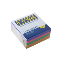 Блок бумаги для заметок 90х90х40мм Декор скл Buromax (BM.2284)