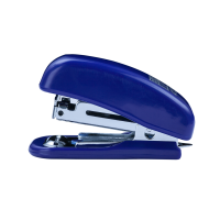 Степлер пластик на 10 л Buromax (скобы №10) МИНИ синий (BM.4125-02)