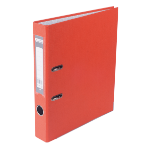 Реєстратор 5 см А4 Buromax Lux 1стор покриття, метал окантовка, помаранчевий (BM.3012-11c)