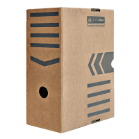 Бокс архивный картон 150 мм 250 х 352 мм BuroMax коричн (BM.3262-34)