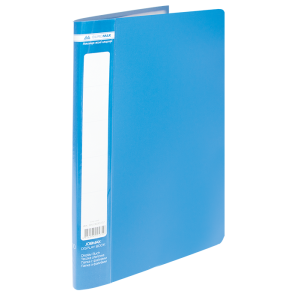Папка с файлами 10 ф (А4) Buromax JOBMAX синий (BM.3600-02)