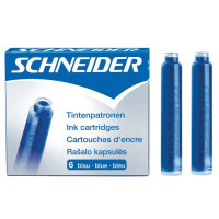 Картридж чорнильний короткий Schneider, колір: синій (6 шт)