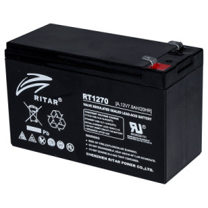 Аккумулятор для ИБП 12В 7Ач AGM (RT1270B) RT1270B Ritar