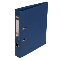 Реєстратор 5 см А4 Buromax Elite 2стор покриття, метал окантовка, темно-синя (BM.3002-03)