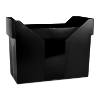 Картотека для підвісних файлів Donau пластик 163 х 365 х 260 мм чорна (7421001-01)