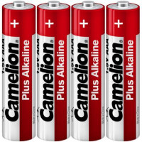 Батарейка AAA LR03 Camelion Alkaline Plus (мизинчик), (блистер 4 шт) LR03-SP4