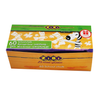 Крейда прямокутна біла ZIBI 60 шт/уп (ZB.6713-12)