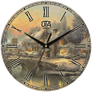 Часы настенные UTA Vintage, 330 х 330 х 27 мм (021 VP)