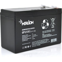 Акумулятор для ДБЖ 12В 7.2Аг AGM (GP1272F2B) Merlion