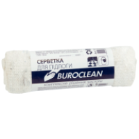 Ганчірка для підлоги 50 х 70 см, в рулоні, Buroclean, біла (10200151-09)