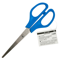 Ножницы офисные 160 мм (пластиковые ручки) BUROMAX JOBMAX (ВМ.4535)