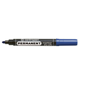 Маркер перм синий 2,5 мм круг након Centropen 8510 Dry Safe