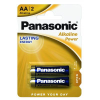 Елемент живлення (батарейка) PANASONIC LR06 Alkaline Power AA (2 шт. на блістері) LR6REB/2BP