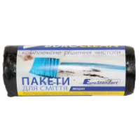 Мешки для мусора 35 л х 50 шт 50 х 60 см 11 мкм BuroClean Eurostandart черные (10200016)