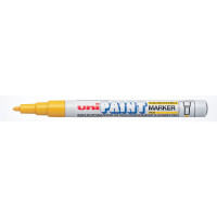 Маркер перм желтый 0,8-1,2 мм круг након UNI Paint PX-21