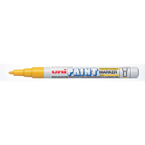 Маркер перм желтый 0,8-1,2 мм круг након UNI Paint PX-21