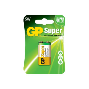 Батарейка Gp Крона Super Alcaline 6F22 / 6LR61 9V * 1 (1604A-5UE1 / 4891199002311)