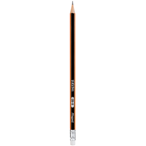 Олівець чорнографітний з гумкою 2B Maped Black Peps тригранний (MP.851722)