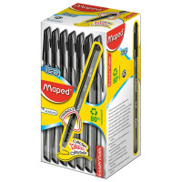 Ручка кулькова Maped Ice 1.0 мм чорна (MP.224431)