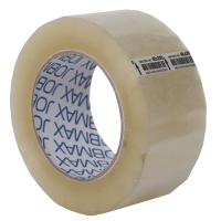 Скотч упаковочный 48 мм х 200 ярд х 40 мкм BuroMax Jobmax (прозр) (BM.7051-00)