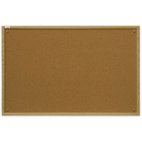 Дошка пробкова 90 х 120 см 2х3 в рамці з MDF (TC129)