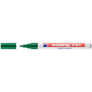 Маркер лакирующий зеленый 1-2 мм Edding 751