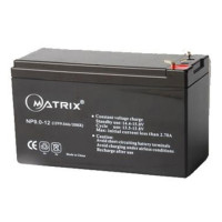 Акумулятор для ДБЖ 12V 9AH (NP9-12) Matrix